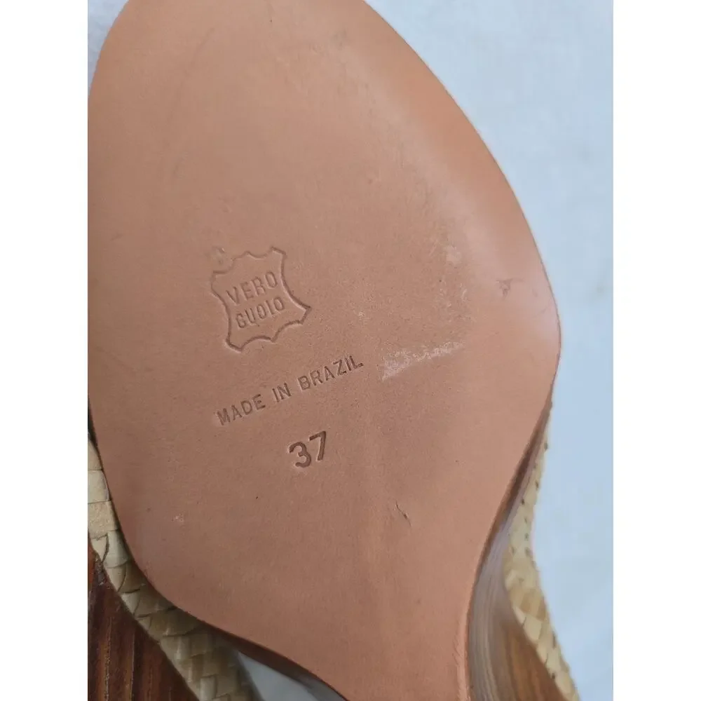 romanelli woven wedge